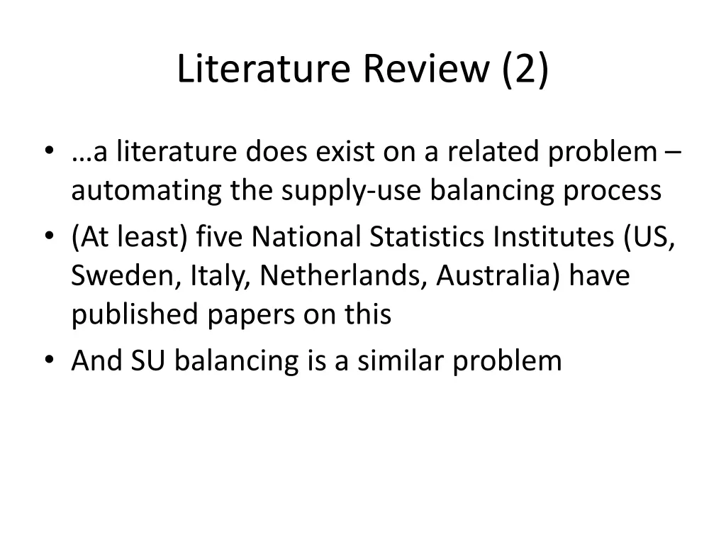 literature review 2