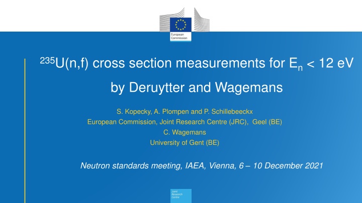 235 u n f cross section measurements