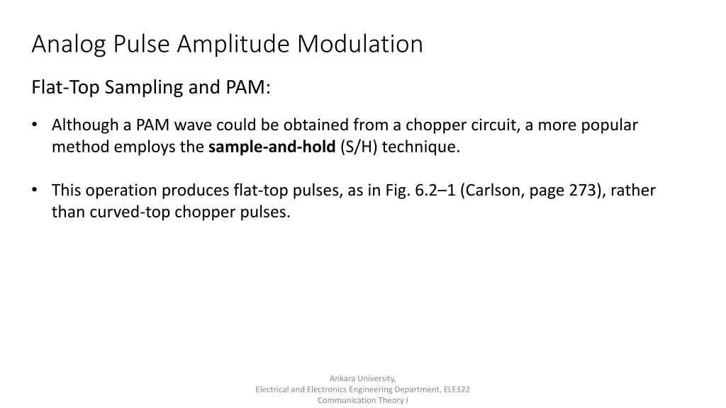 analog pulse amplitude modulation 1