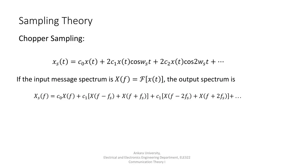 sampling theory 4