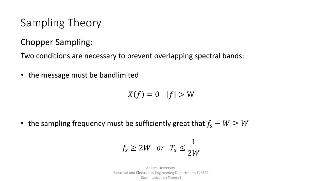 sampling theory 5