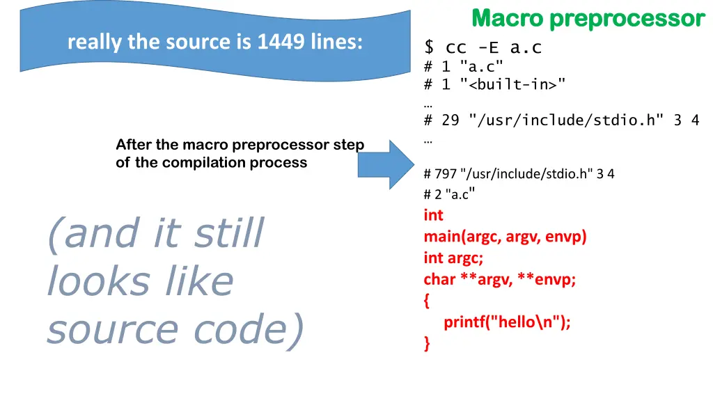 macro preprocessor macro preprocessor