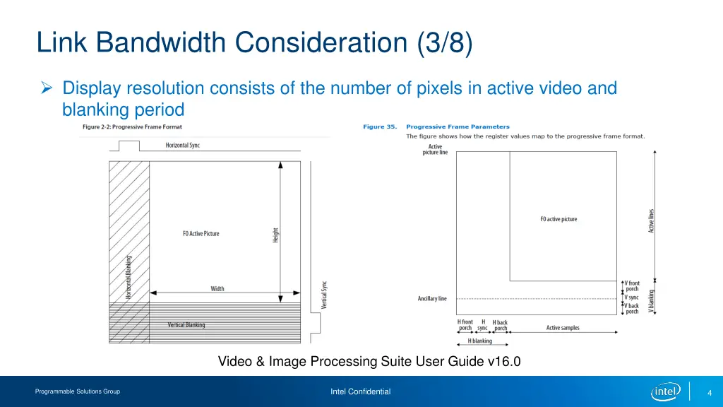 link bandwidth consideration 3 8