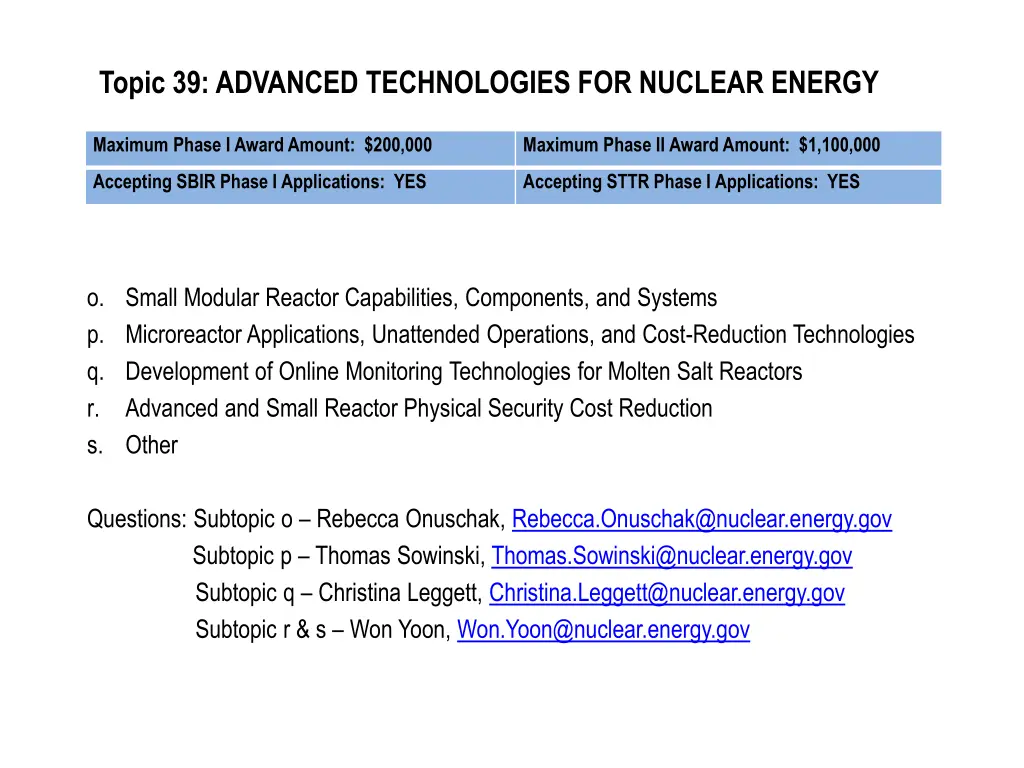 topic 39 advanced technologies for nuclear energy 2
