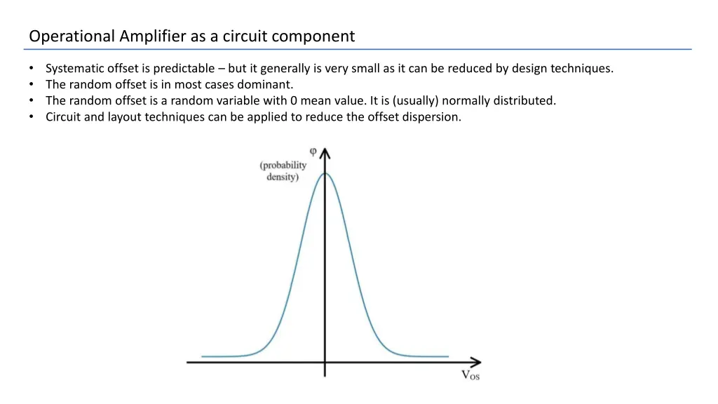 operational amplifier as a circuit component 12