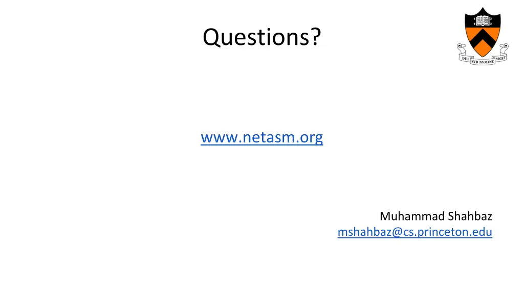 questions
