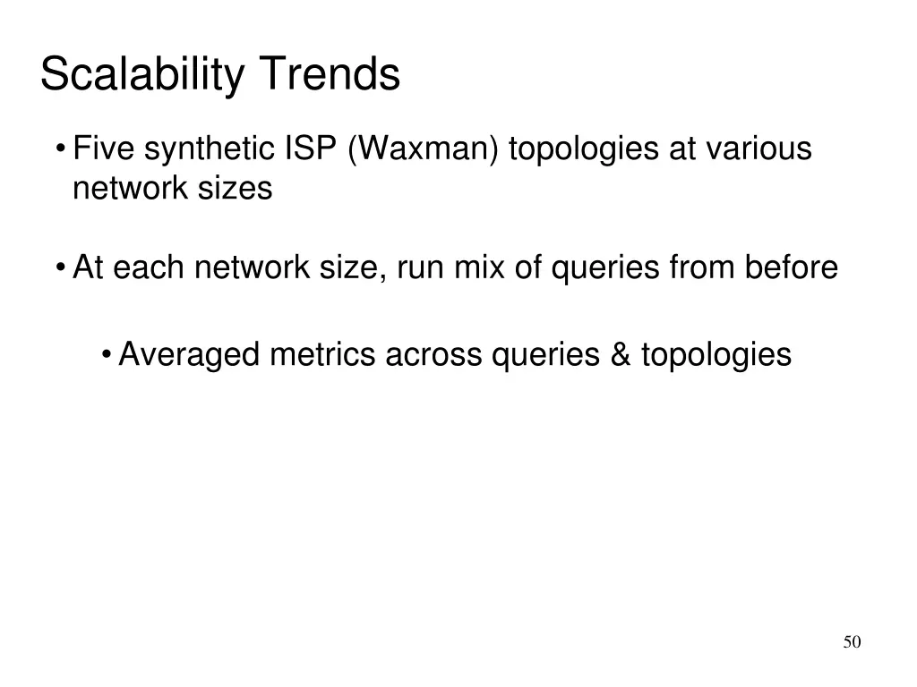 scalability trends