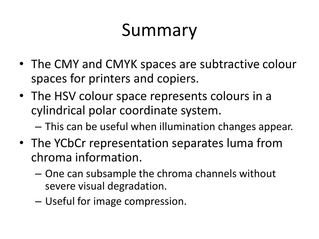summary 1