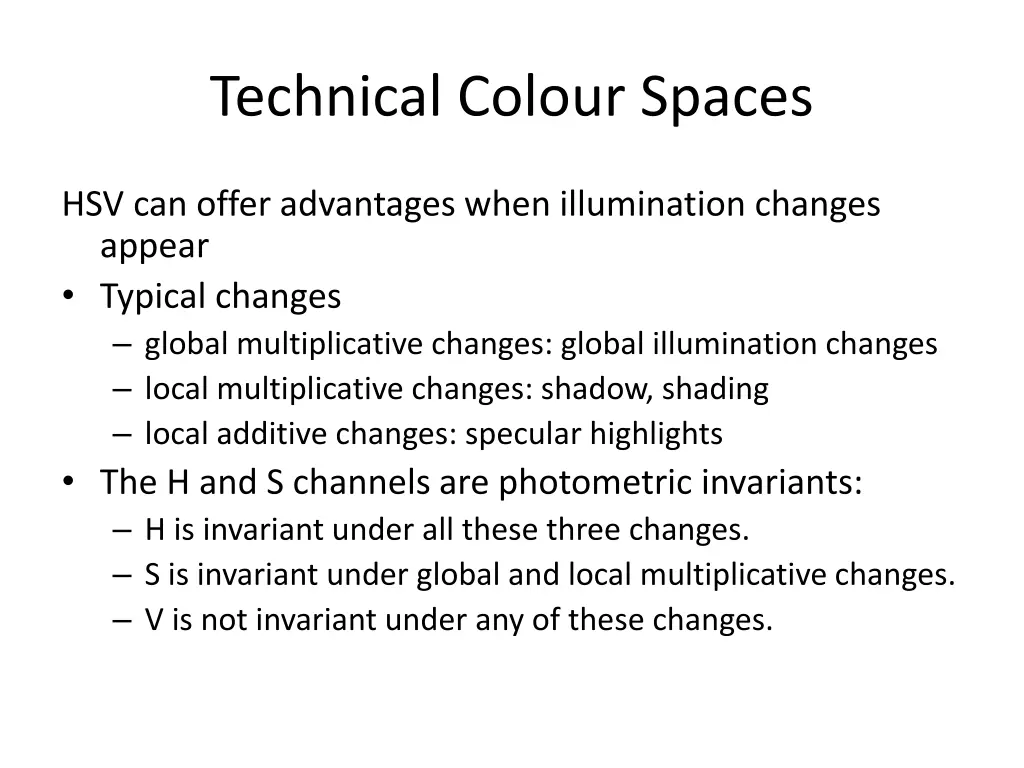 technical colour spaces 8
