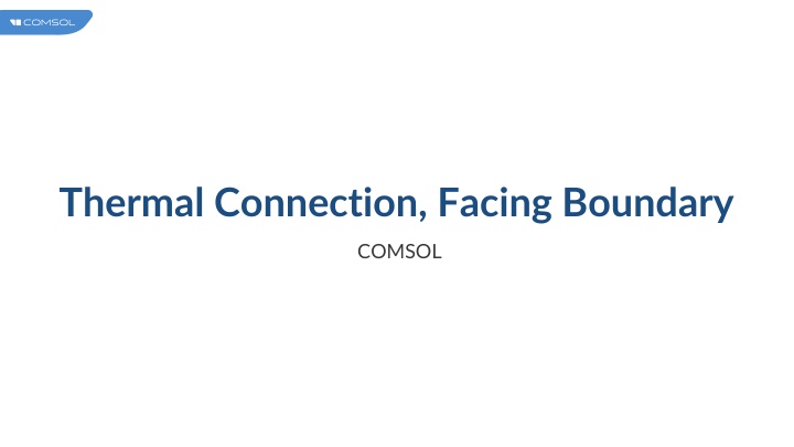 thermal connection facing boundary