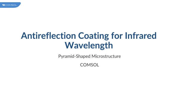 antireflection coating for infrared wavelength