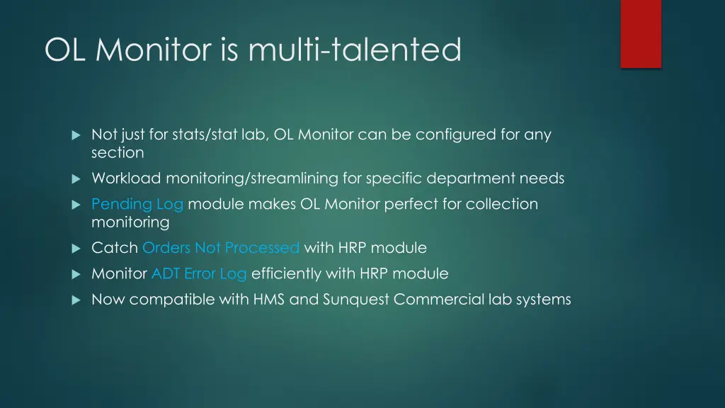 ol monitor is multi talented