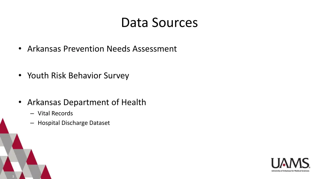 data sources