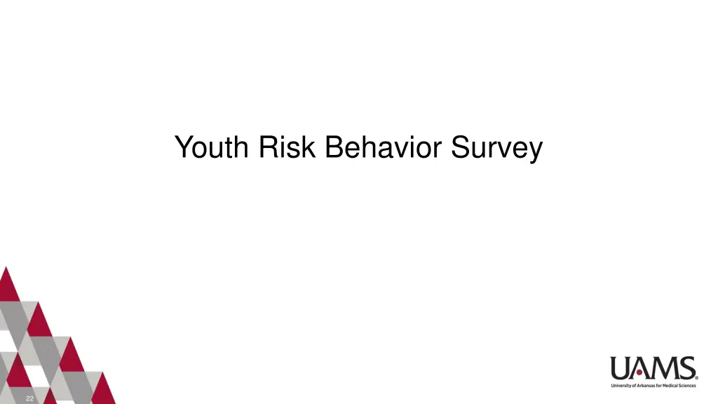 youth risk behavior survey