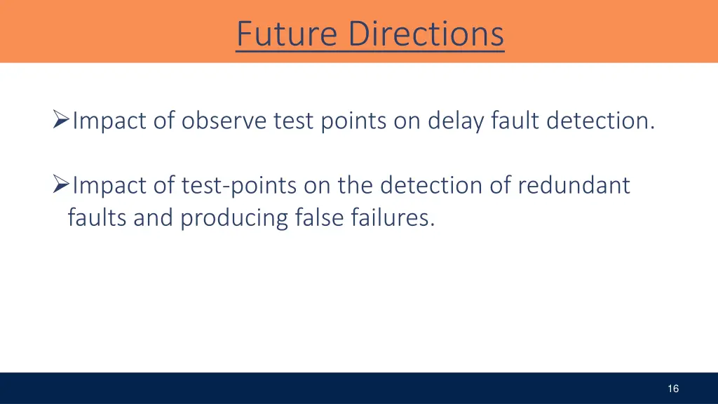 future directions