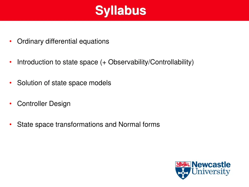 syllabus