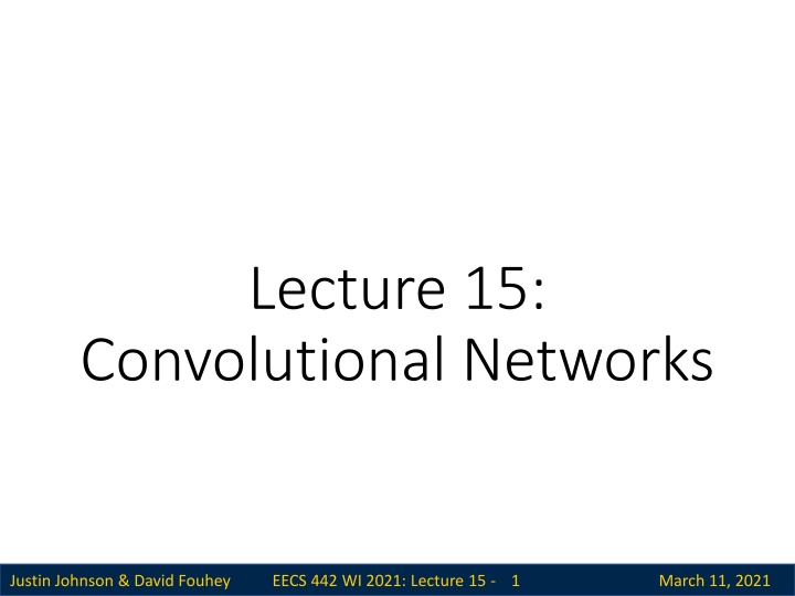 lecture 15