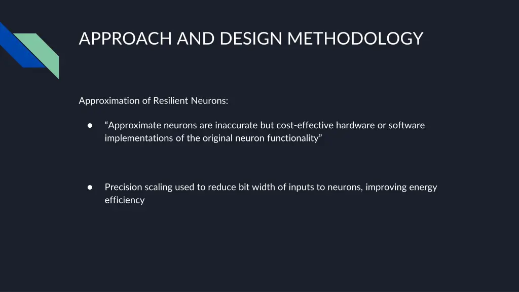 approach and design methodology 2