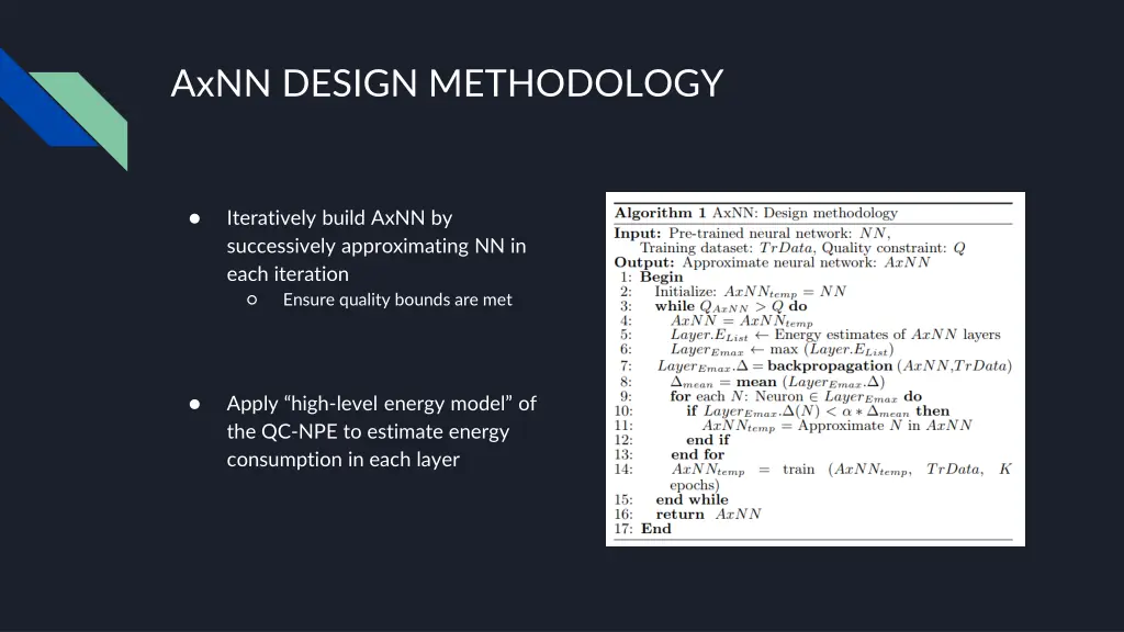 axnn design methodology