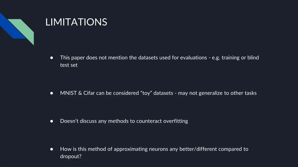 limitations
