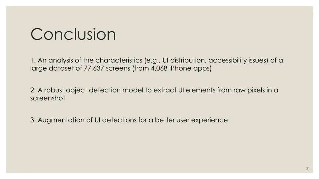 conclusion