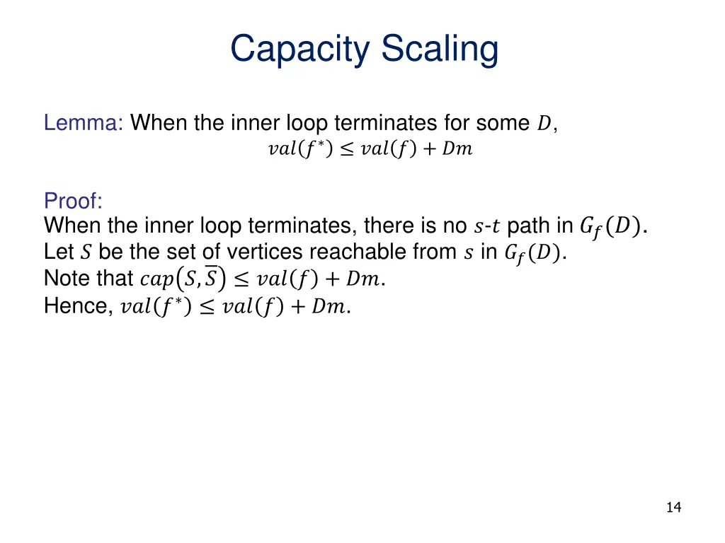capacity scaling 3