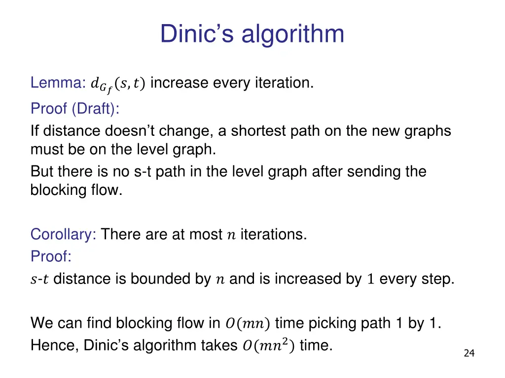dinic s algorithm 3