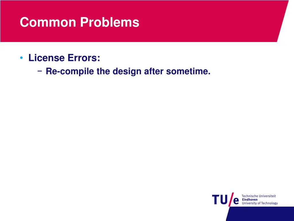 common problems 2