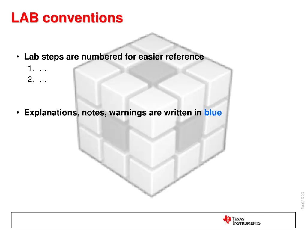 lab conventions