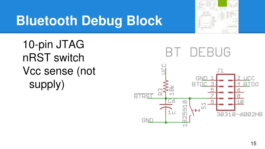 bluetooth debug block