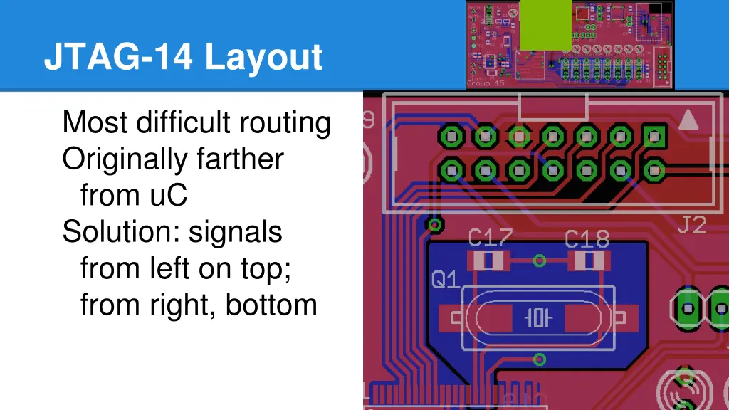 jtag 14 layout