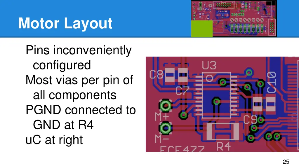 motor layout