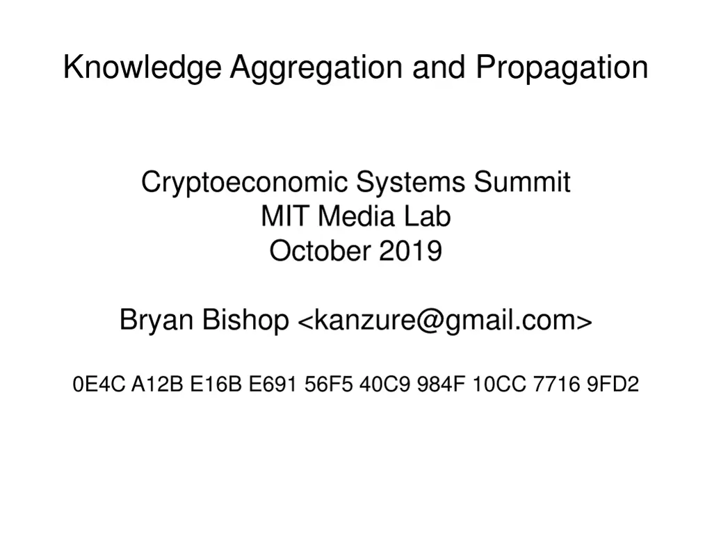 knowledge aggregation and propagation 1