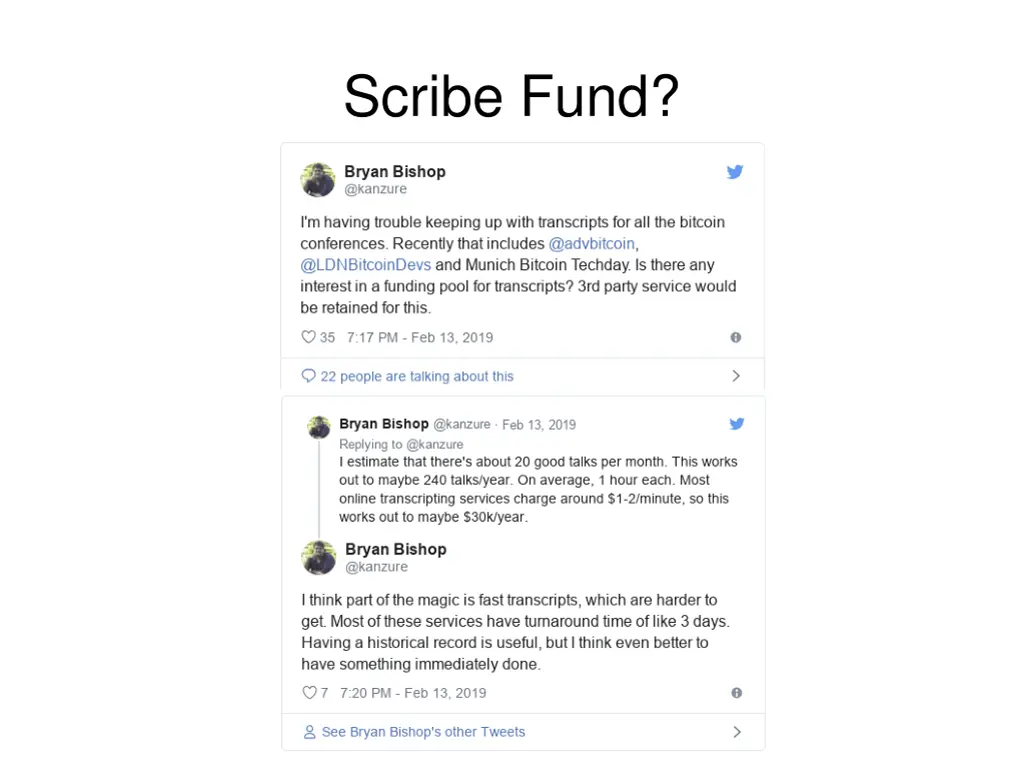 scribe fund