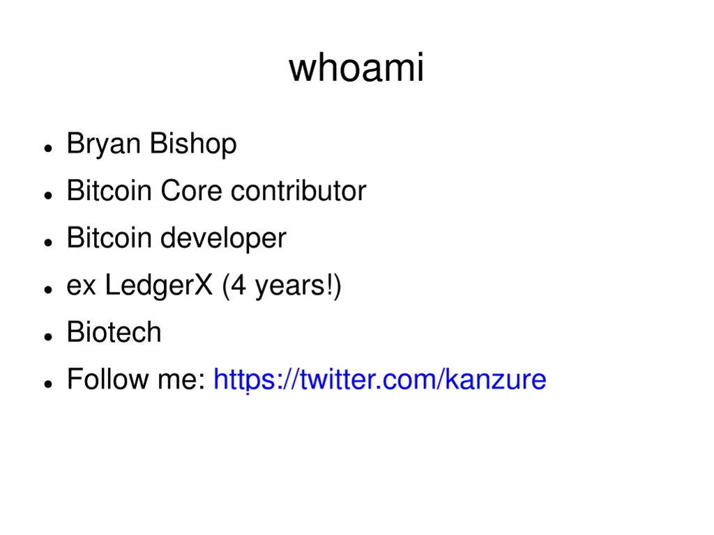 whoami