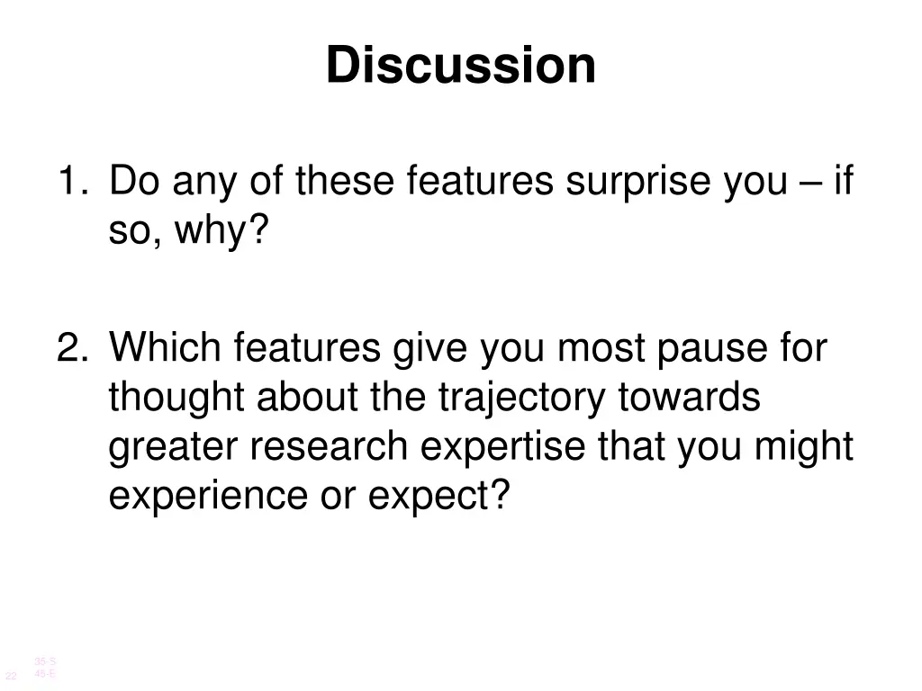 discussion