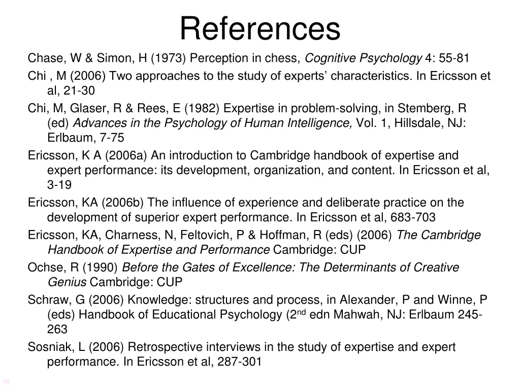 references