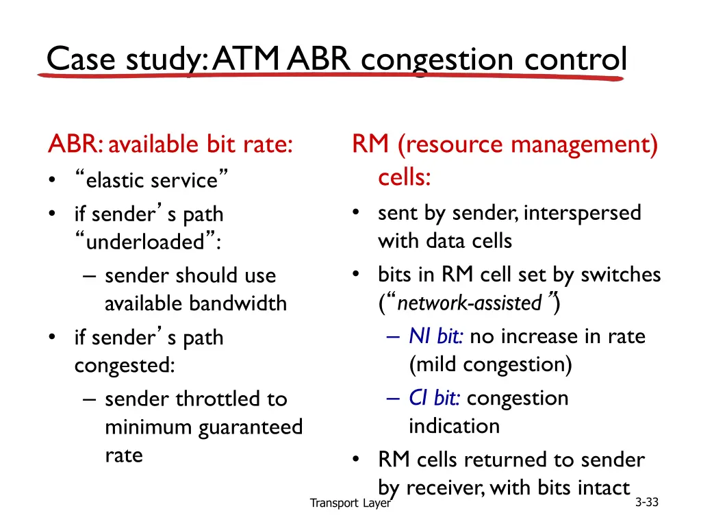 case study atm abr congestion control