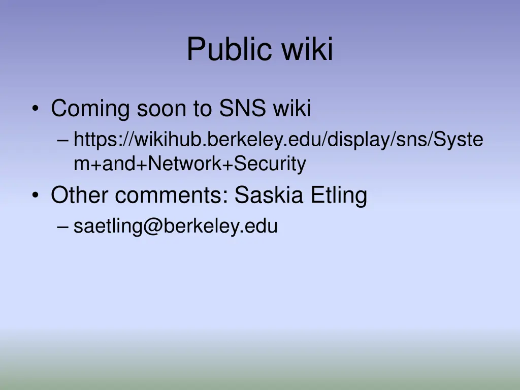 public wiki
