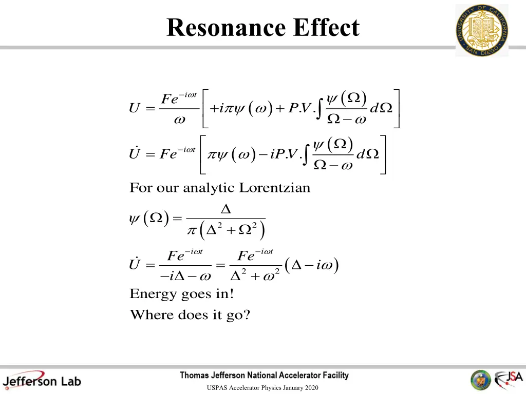 resonance effect