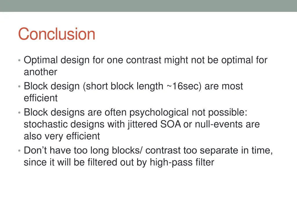 conclusion