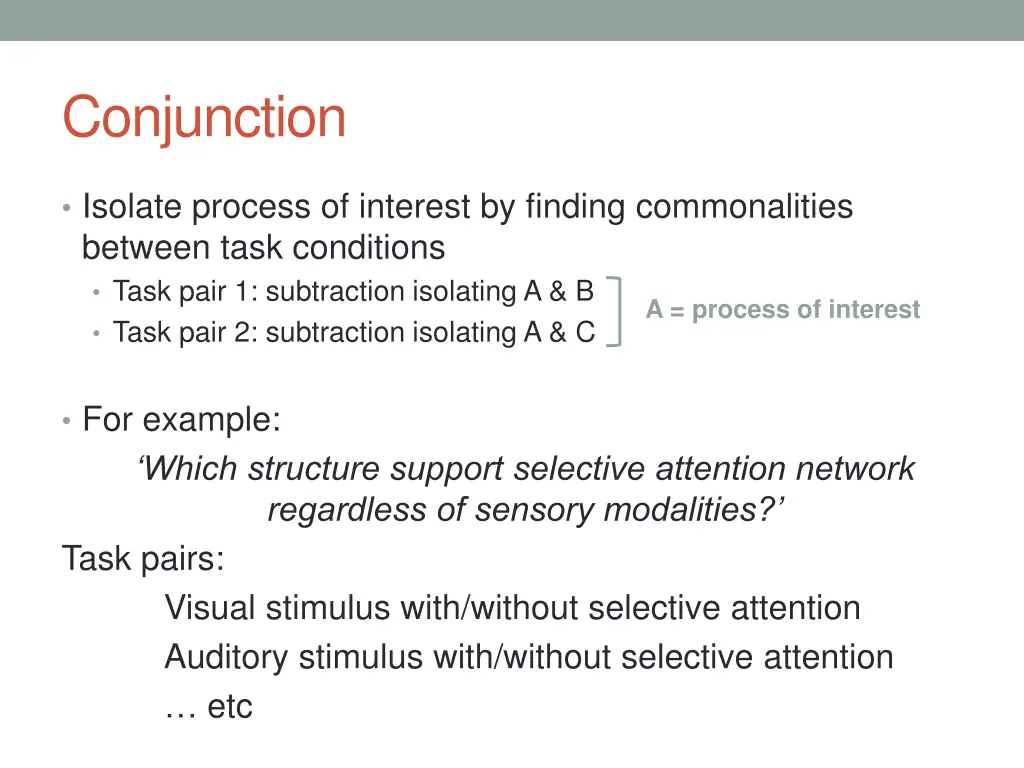 conjunction