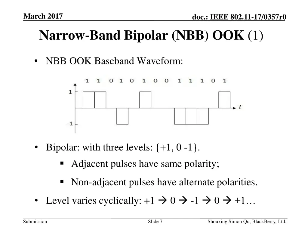 march 2017 narrow band bipolar nbb ook 1