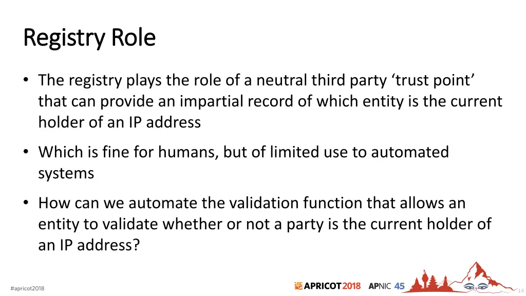 registry role registry role