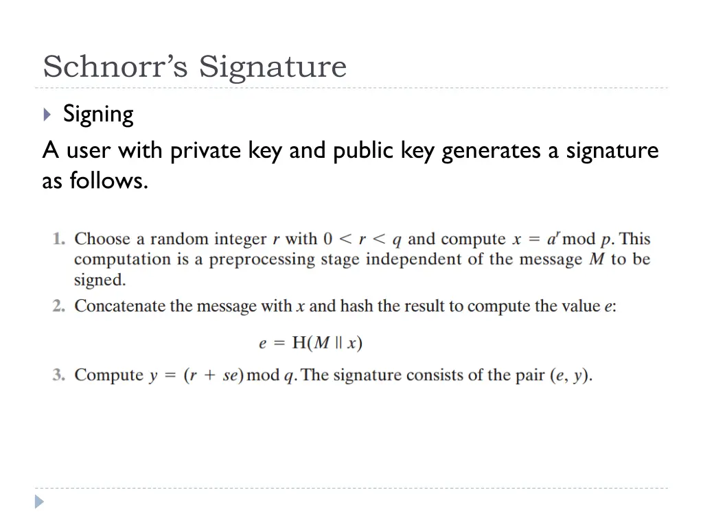 schnorr s signature 1