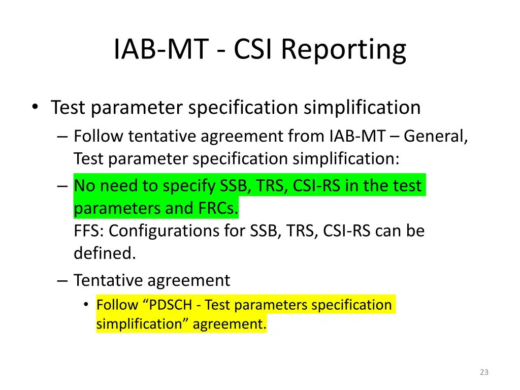 iab mt csi reporting