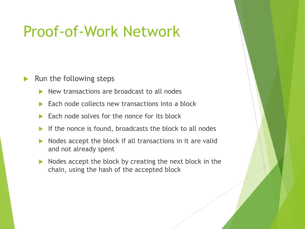 proof of work network