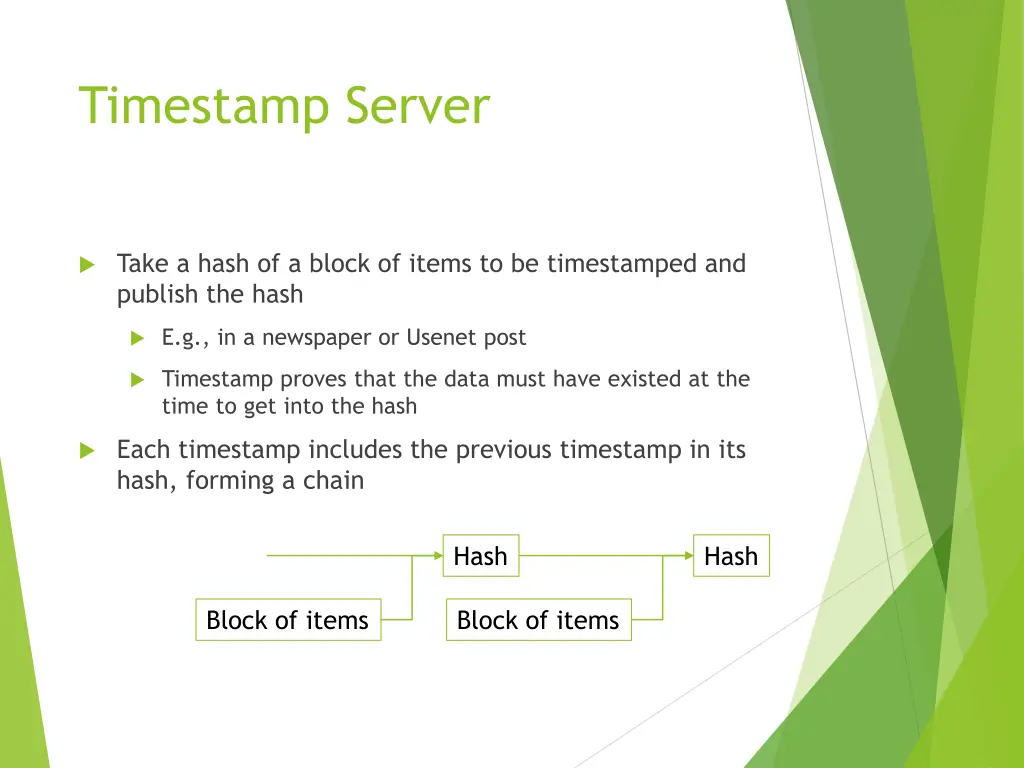 timestamp server