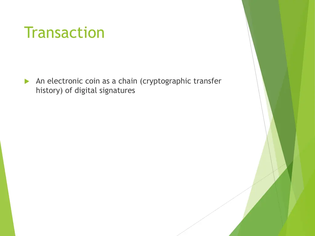 transaction