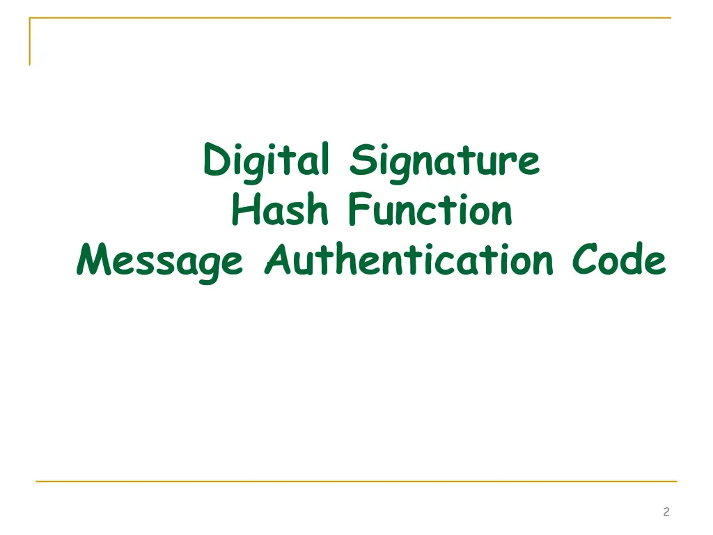 digital signature hash function message